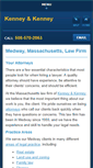 Mobile Screenshot of kenney-law.com